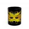 Sundowner Face Black Mug – by sp!nner  (11oz)
