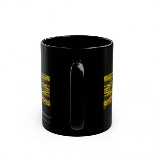 Sundowner Face Black Mug – by sp!nner  (11oz)