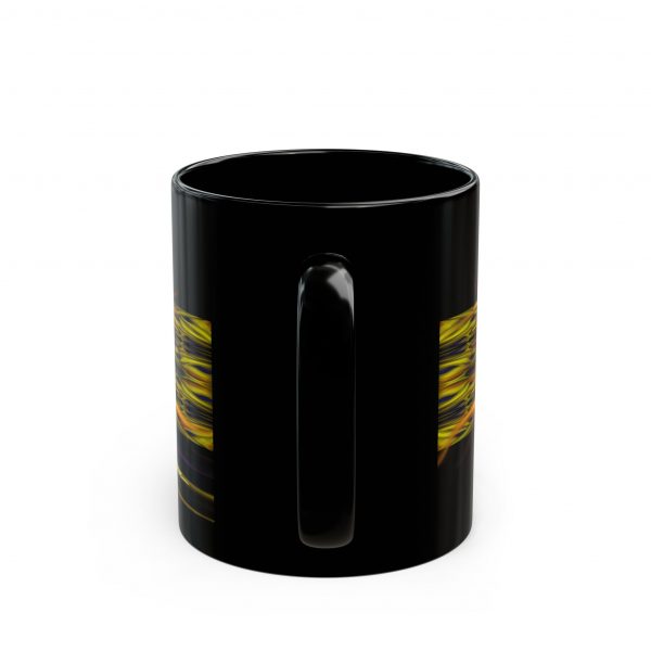 Sundowner Face Black Mug – by sp!nner  (11oz)
